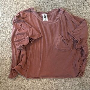 Free People Oversized Tee M